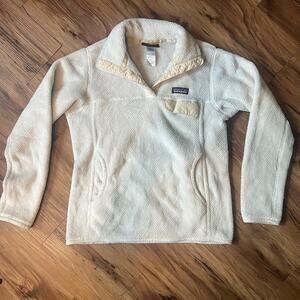Patagonia Soft Mock Neck T-Snap Re-tool PolarTec Long Sleeve Pullover Size Small